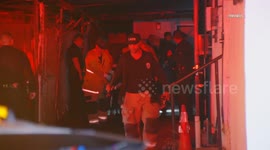 US, Los Angeles: Manchester Square Man Shot