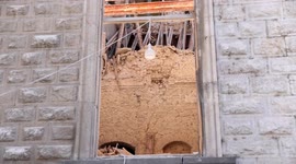 Syria: Collapse occurs at former Interior Ministry building in Syrian capital Damascus