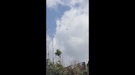 Flying Tent Spotted in the Sky