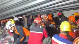 Indonesia: Search and rescue efforts underway after school building collapsing in Indonesia