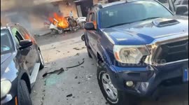 Lebanon: Israeli drone strike in Kafra, Lebanon
