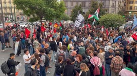 Italy: Demonstration held in Naples to support Global Sumud flotilla