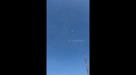 Leaflets Fall on Gaza city