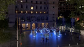 New public artwork at Circular Quay, Sydney, Australia