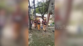 Philippines: Death toll from 6.9 magnitude earthquake in Phillipines jumps to 72 as aftershocks continue
