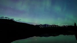 US: Northern lights dazzle over Alaska’s Matanuska Valley