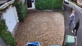 Thieves stealing motorcycle in broad daylight while owner watches on Ring doorbell