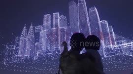 China: Drones, rooftop attractions redefine Chongqing's night economy