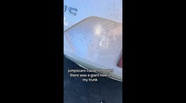 Mirror in car boot fools millions—Optical illusion racks up 2.7 million views