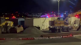Delta planes collide on LaGuardia Airport taxiway in New York, USA