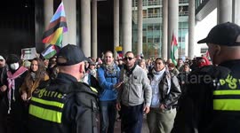 Caribbean Netherlands: Protesters, police clash during Gaza rally in The Hague