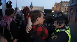 Sweden: Police arrest protesters during pro-Palestine rally in Stockholm
