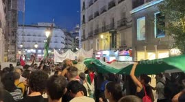 Spain: Thousands Protest In Madrid Against Israeli Interception Of Flotilla