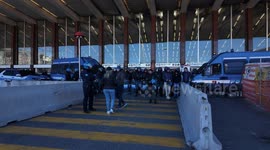 Police secure Rome train station as protests erupt following Israel's interception of Global Sumud Flotilla