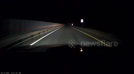 Expertly Swerving Around Sudden Moose