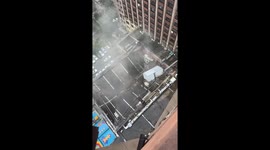 Restaurant roof collapses injuring guests in China