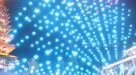 China: Drones, lanterns illuminate Chinese cities, boost night-time economy during holiday