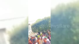 Italy: Rome Students Protest Against Gaza War