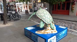 Tusk Turtle Trail 2025 - Turtle London by Adam Dant is a spectacular addition to Seven Dials on Covent Garden