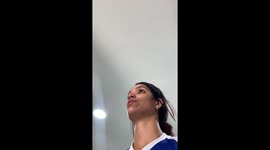 Singer swallows fly while practicing in Manaus, Brazil