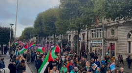 Ireland: National protest for Palestine draws thousands to Dublin