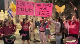 Israel: Protesters in Jerusalem demand end to Israeli attacks on Gaza, return of hostages