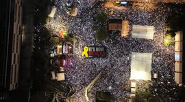 Israel: Hundreds rally in Tel Aviv to call for Gaza ceasefire and hostage release