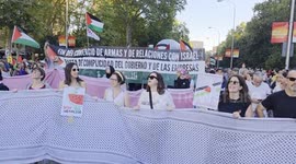 Spain: Thousands rally in Madrid to protest Israeli genocide in Gaza (2)