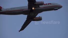 Dramatic Crosswind Landings: Storm Amy Rocks Planes at London Stansted