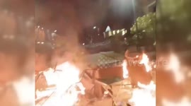 Georgia: Fires Break Out Amid Anti-Government Protests In Tbilisi