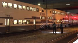 US, Los Angeles: Burbank Pedestrian Struck And Killed By Metrolink Train