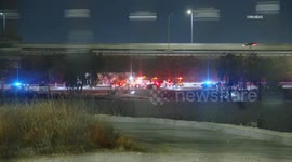 US, Los Angeles: Sun Valley Fatal Fiery Crash On 170 Freeway UPDATED
