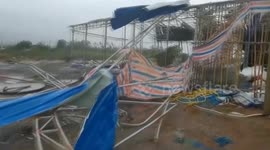China: Typhoon Matmo batters China's coastal regions with fierce winds, downpours