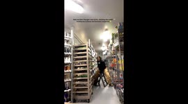 Store worker embarrassed after being caught making TikTok dance video