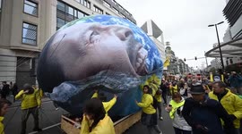 Belgium: Thousands rally in Brussels for stronger climate action