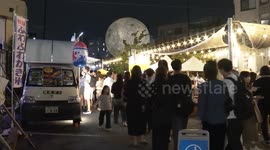 Japan: Tokyo's moon-themed art festival boosts local business