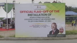 Nigeria: China-led solar project launched to light up Nigerian capital city