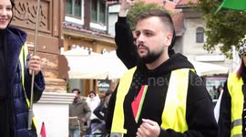 Bosnia and Herzegovina: Bosnians march in Sarajevo to support Gaza flotilla activists