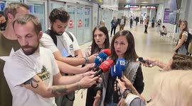 Spain: 29 activists from the Global Sumud Fleet detained by Israel land in Madrid