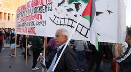 Greece: Pro-Palestine demonstrators in Athens call for nationwide strike on Oct. 10