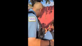 US: Tear Gas Hits Chicago Police Officers During Clash with Protesters