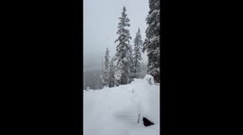 US: First Snow of Season Hits Utah Mountains, Forces Road Closure