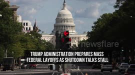 Trump Administration Prepares Mass Federal Layoffs as Shutdown Talks Stall