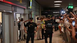 Spanish Global Sumud Flotilla activists return to Madrid after Israeli detention