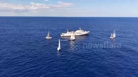 Palestine: Gaza-bound aid flotilla approaches Israel-besieged enclave