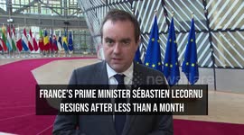 France's Prime Minister Sébastien Lecornu Resigns After Less Than A Month