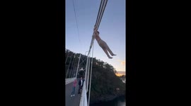 Bridge swing dive ends in railing crash—Instagram fail racks up 35 million views