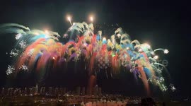 Magnificent Liuyang Fireworks Show lights up the night sky in Hunan, China