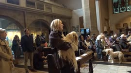 Pet Blessing at Holy Trinity Church Sloane Square started by prayer for the animals on 4 October 2025 - London