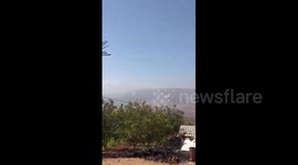 Lebanon: Raids on the outskirts of the town of Harbata, Baalbek